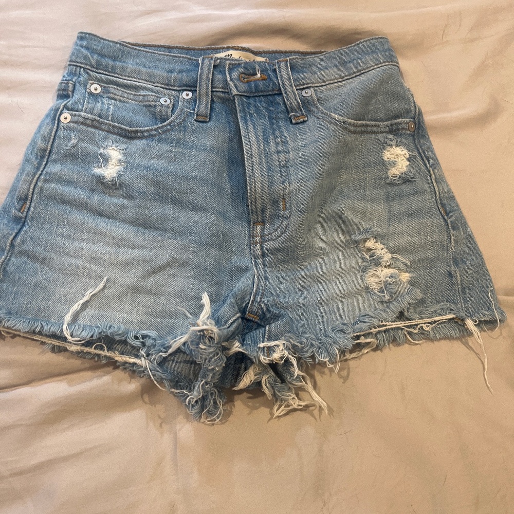 The perfect Jean short - madewell Denim shorts
